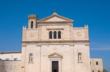 Fototapeta na wymiar Madonna dei Martiri Church. Molfetta. Puglia. Italy.