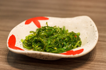 Japanese seaweed salad