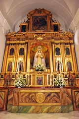 Fototapeta na wymiar Virgen de la Estrella, Palomares del Río, Sevilla, España