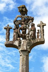 Fototapeta na wymiar Eglise Notre-Dame , Châteaulin, Finistère, Bretagne