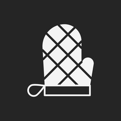 baking gloves icon