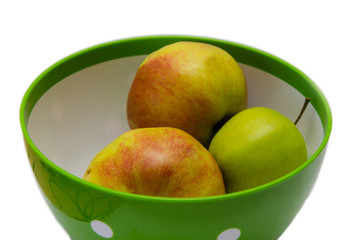 Plate with Apples