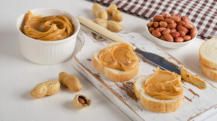 Toast with Peanut butter