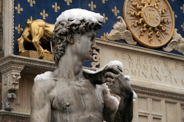 Firenze sotto la neve.