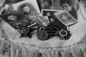 memory of awards and medals of World War II