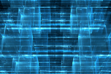 Blue abstract background