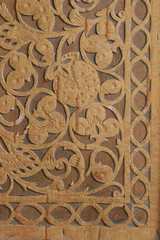 Crafts from birch bark pattern