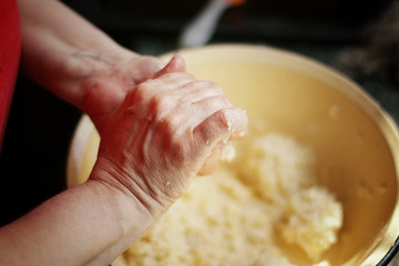 barbecue cooking on the grill