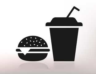 Vector fastfood icon
