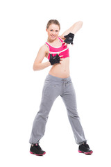 Beautiful blond woman