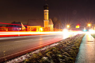 Fototapeta premium Nachtaufnahme