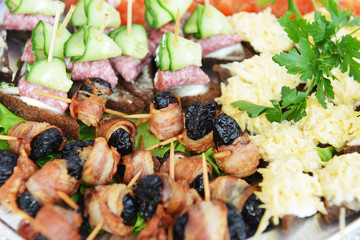  snack with vegetables