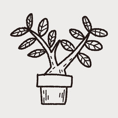 plant doodle