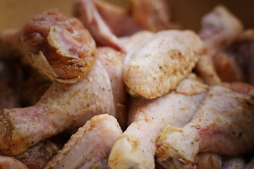 cooking barbecue on grill