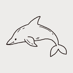 Dolphin doodle