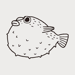 Puffer doodle