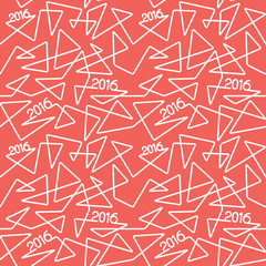2016 year linear pattern
