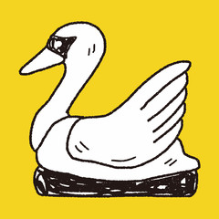 Swan Boat doodle