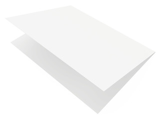 White sheet of paper