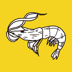 Shrimp doodle