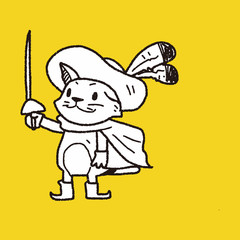 Puss In Boots doodle