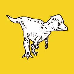 dinosaur doodle