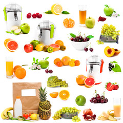 fruits and juices