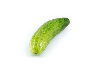 Cucumber isolated on white background