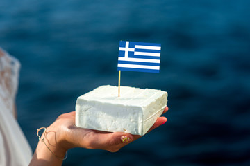 Traditional greek feta