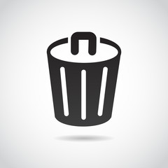 Trash VECTOR icon.