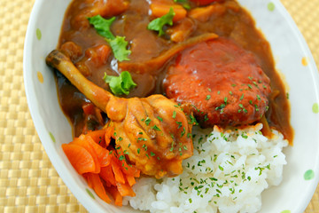 美味しそうなカレーライス