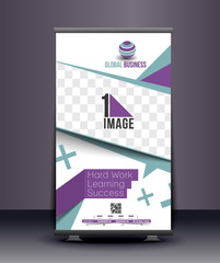 Corporate Business Roll Up Banner Design