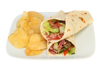 Wraps and crisps