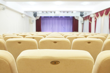 Fototapeta premium Interior of an auditorium