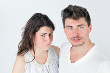 Fototapeta premium Loving strange couple 