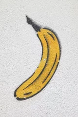 Crédence de cuisine en verre imprimé Graffiti plátano graffiti 6069-f15