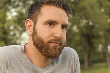 Fototapeta premium Bearded Man