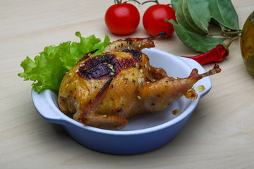 Roasted Quail