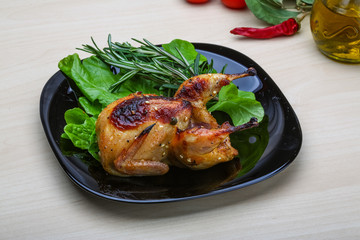 Roasted Quail