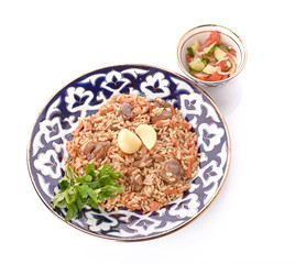 Pilau - traditional uzbek dish