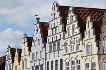 Obraz premium Stufengiebel in Friedrichstadt