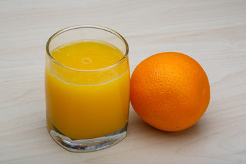 Fresh orange juice