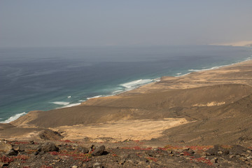 Panoramablick auf Fuerteventura