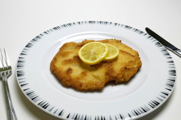 schnitzel on plate 1