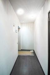 interior corridor with wood floor