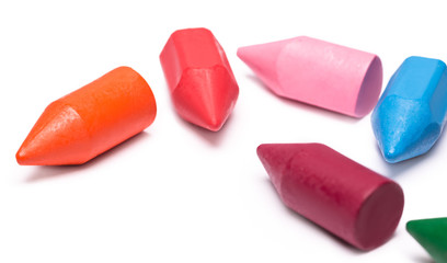 colorful crayons