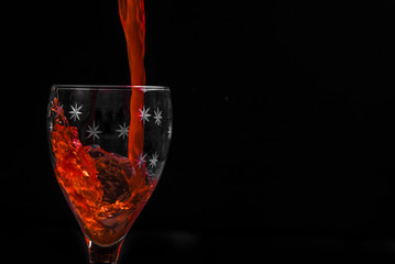 Flowing into the Glass