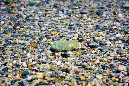 Sea pebbles ath th beach