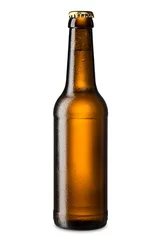 Foto auf Leinwand eiskalte Bierflasche © stockphoto-graf