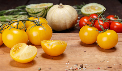 vegetables and spices